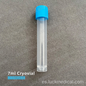 Tubo de plástico criogénico de 7 ml FDA